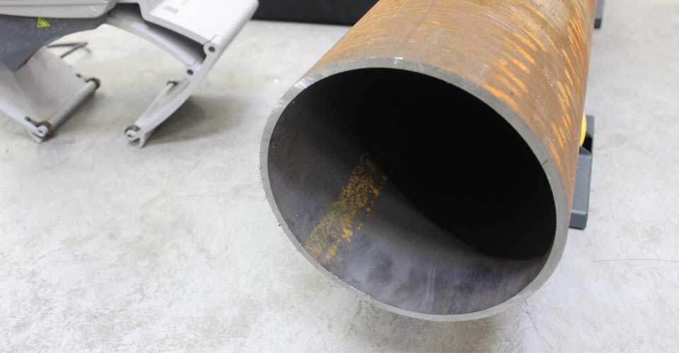 How to cut steel pipe