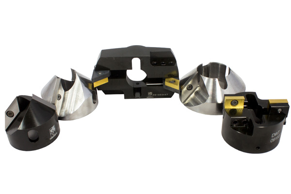 Tool holders for pipe beveling machine MF3iw