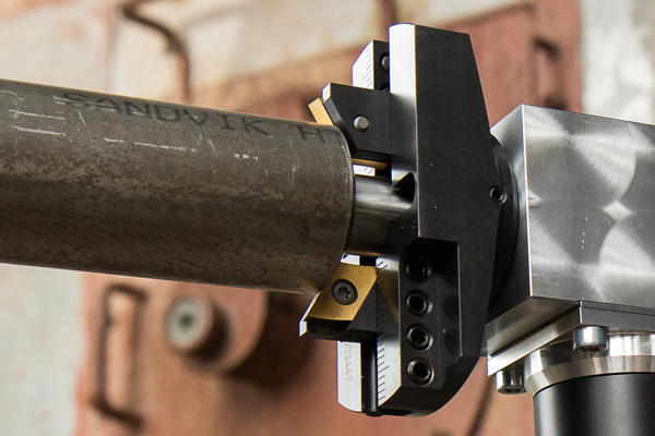 Tool holders for pipe beveling machine MF2iw