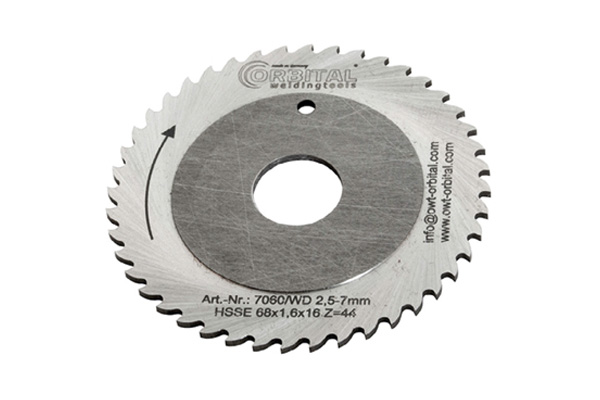 Saw blade ø 68 mm for wall thickness 2.5 - 7 mm