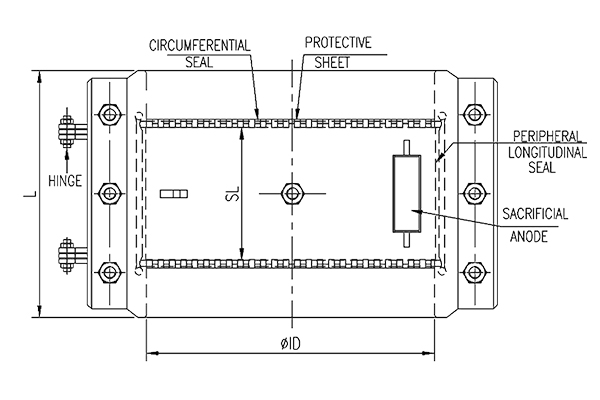 Pipeline Leak Repair Clamp