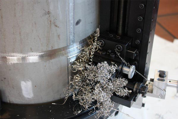 Módulo de giro exterior para Máquina corte y biselado en frio