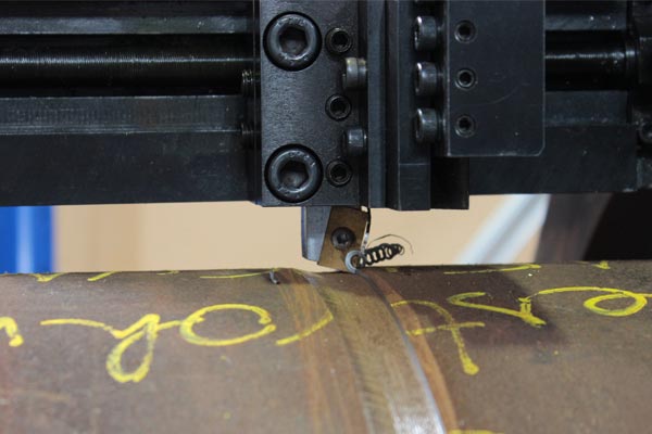 Módulo de giro exterior para Máquina corte y biselado en frio