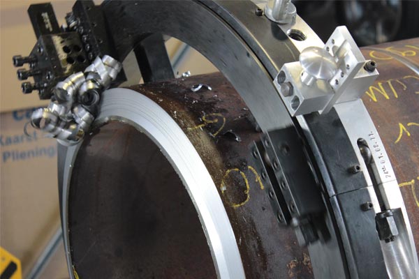 Máquina corte y biselado en frio DLW