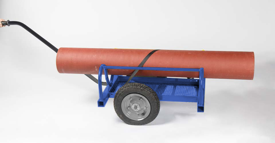 Transportadora de tuberías Operación