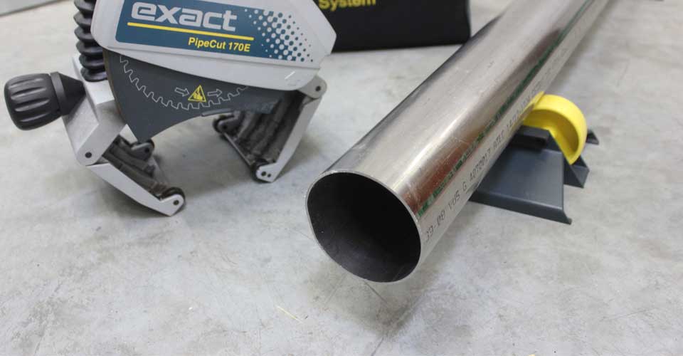 Comment couper un tuyau en acier inoxydable