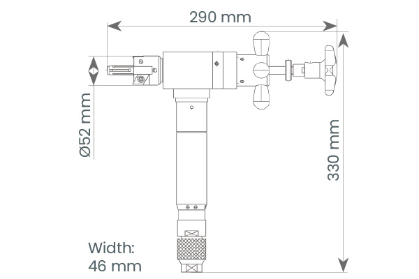 Machine à chanfreiner de tube MF2iw