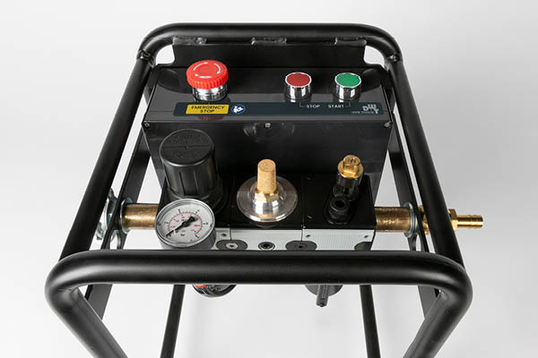 Unités d’entretien à air comprimé avec protection contre le redémarrage