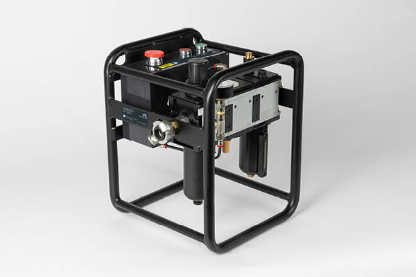 Unités d’entretien à air comprimé avec protection contre le redémarrage