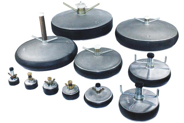 Bouchon en aluminium pour tuyaux